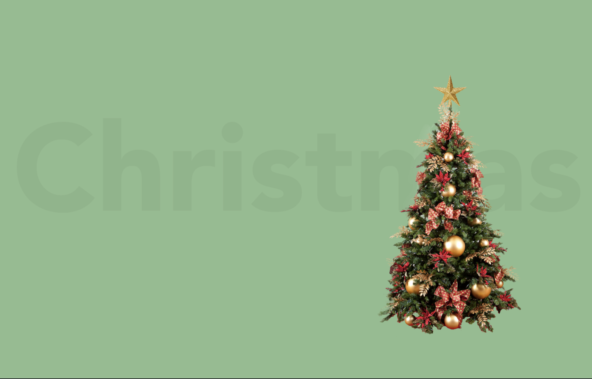 Christmas trees & decorations